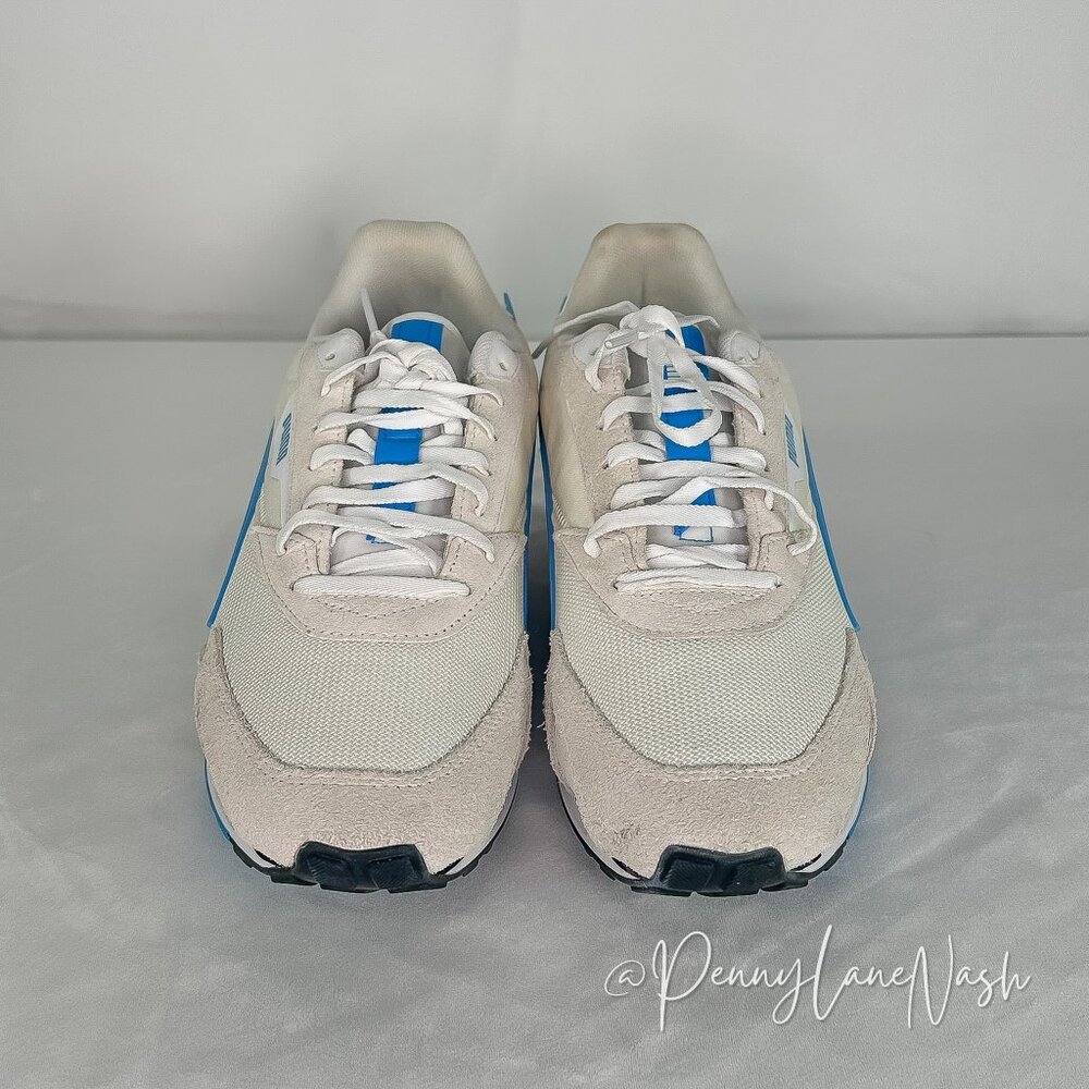 NIB Puma Lo Rider Tech Retro Sneaker Size 10 Marshmallow Black - Picture 6 of 12